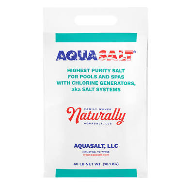 40 lbs Pool Quality Salt Bag